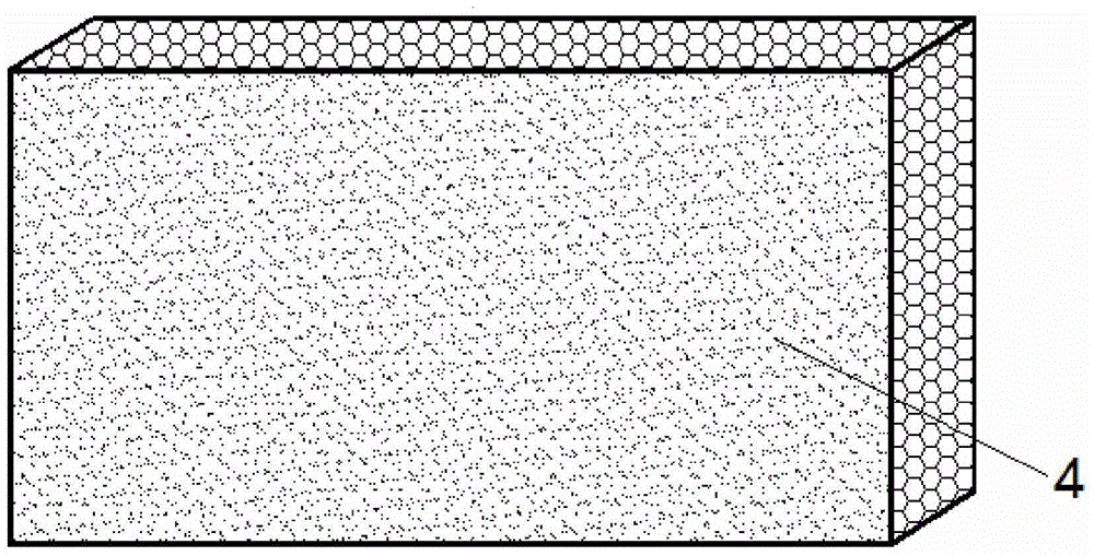 Inner partition board for constructions and preparation method thereof