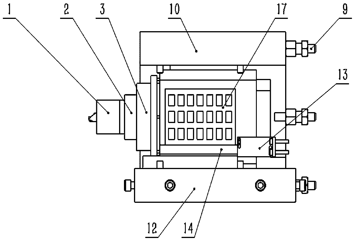 A built-in fast knife servo device