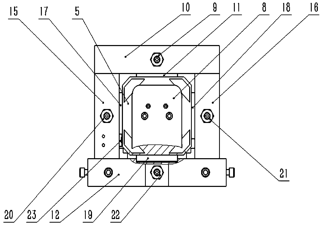 A built-in fast knife servo device