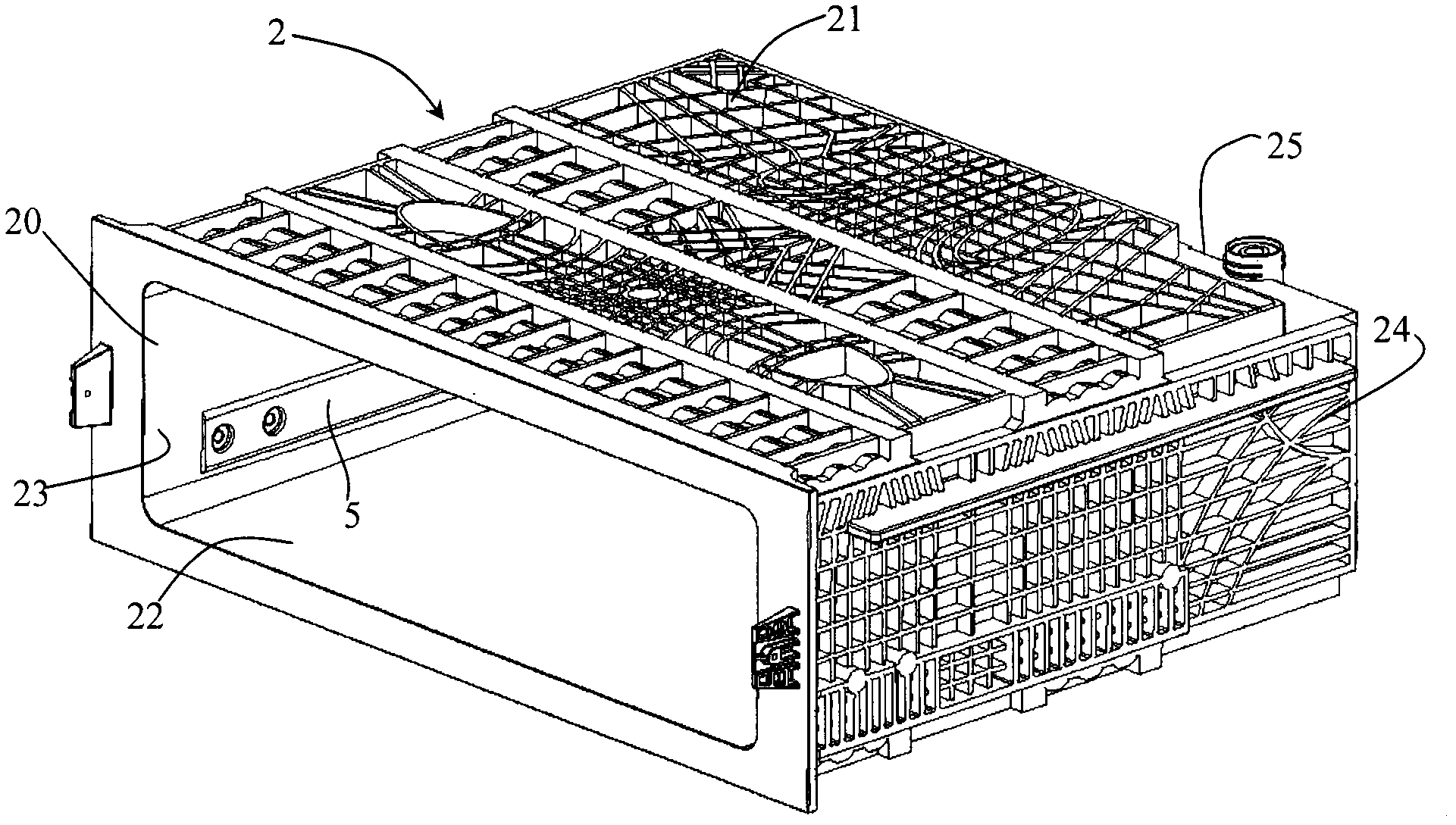 Refrigerating device with storage unit