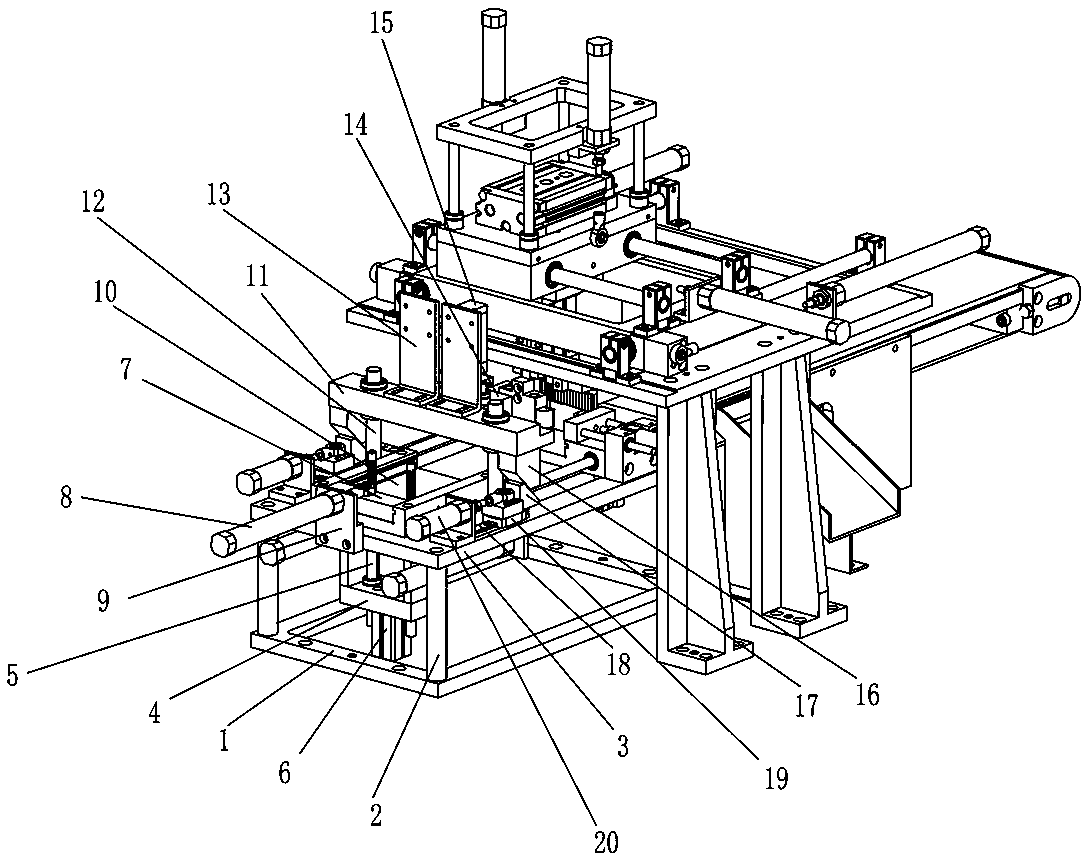 Fully automatic pin pressing and testing all-in-one machine