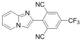 2-(2,6-dicyanophenyl) imidazo [1,2-alpha] pyridine compound and preparation method thereof