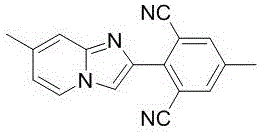 2-(2,6-dicyanophenyl) imidazo [1,2-alpha] pyridine compound and preparation method thereof