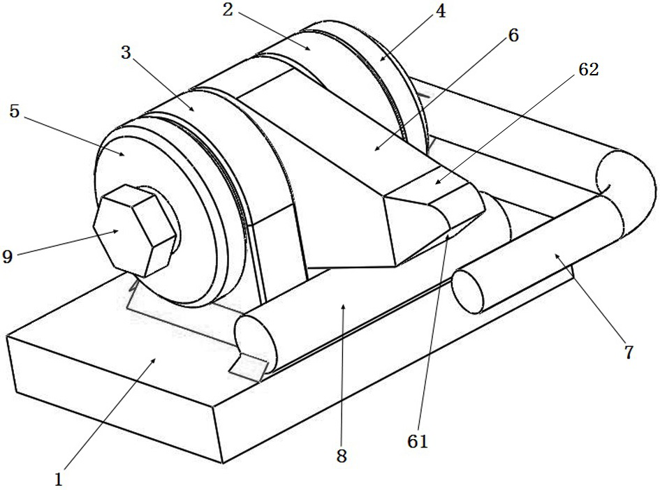 Reverse limiting device for chain