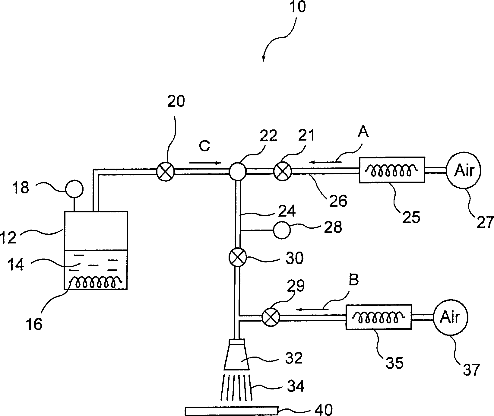 Method of modifying solid surface and product obtained