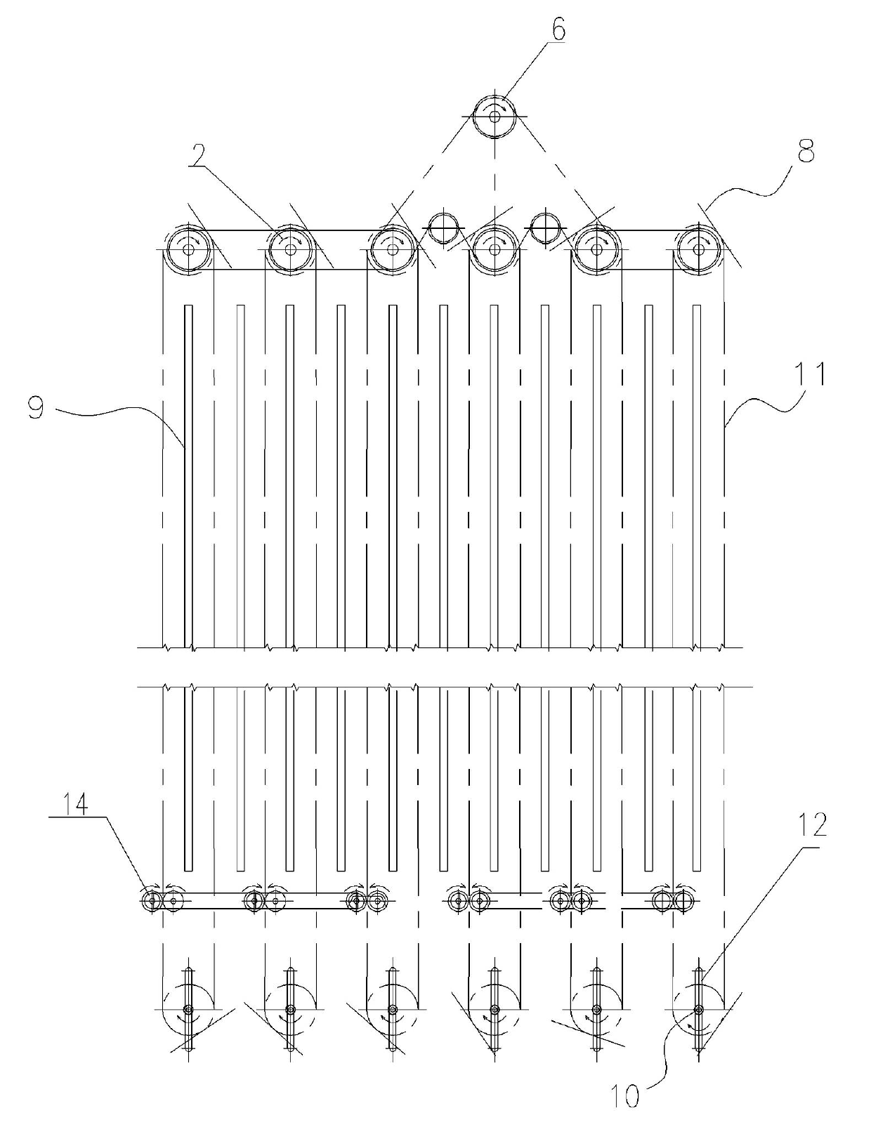 Electrostatic dust remover with movable electrode plate