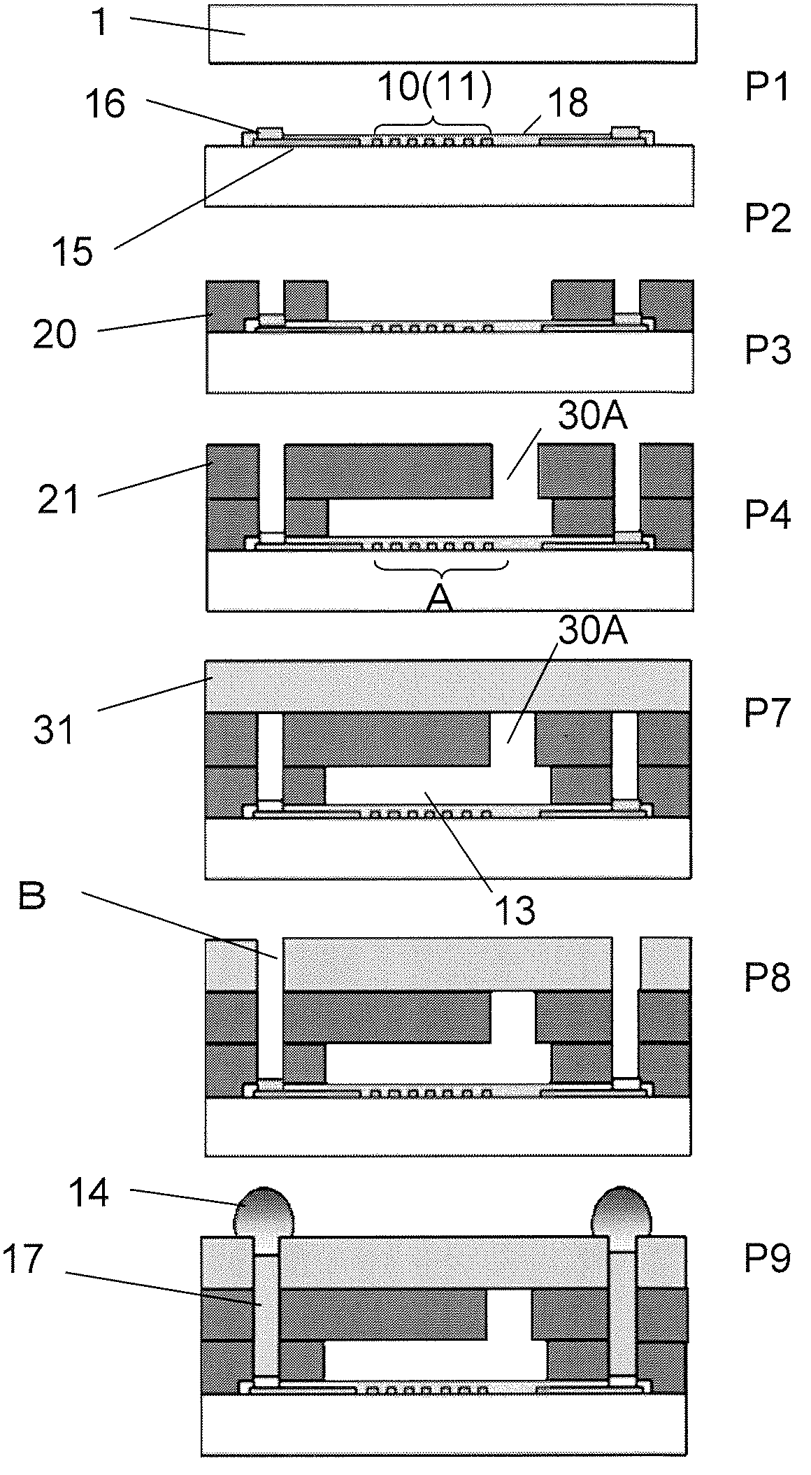 Method of manufacturing a surface acoustic wave device