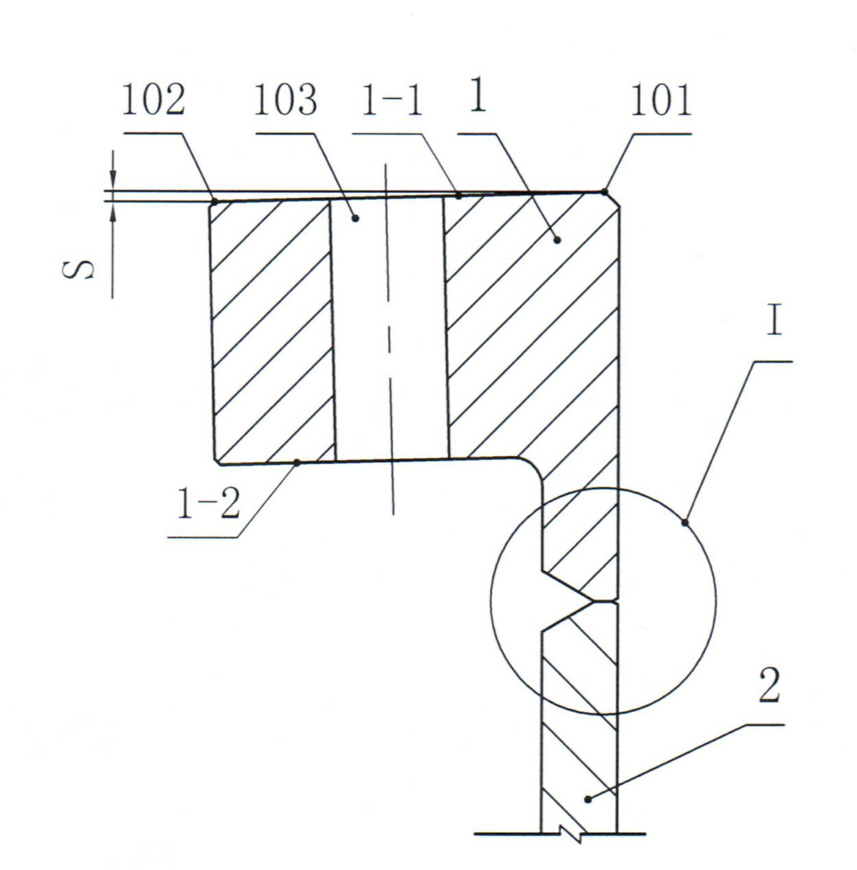 Method for welding flange of wind driven generator tower