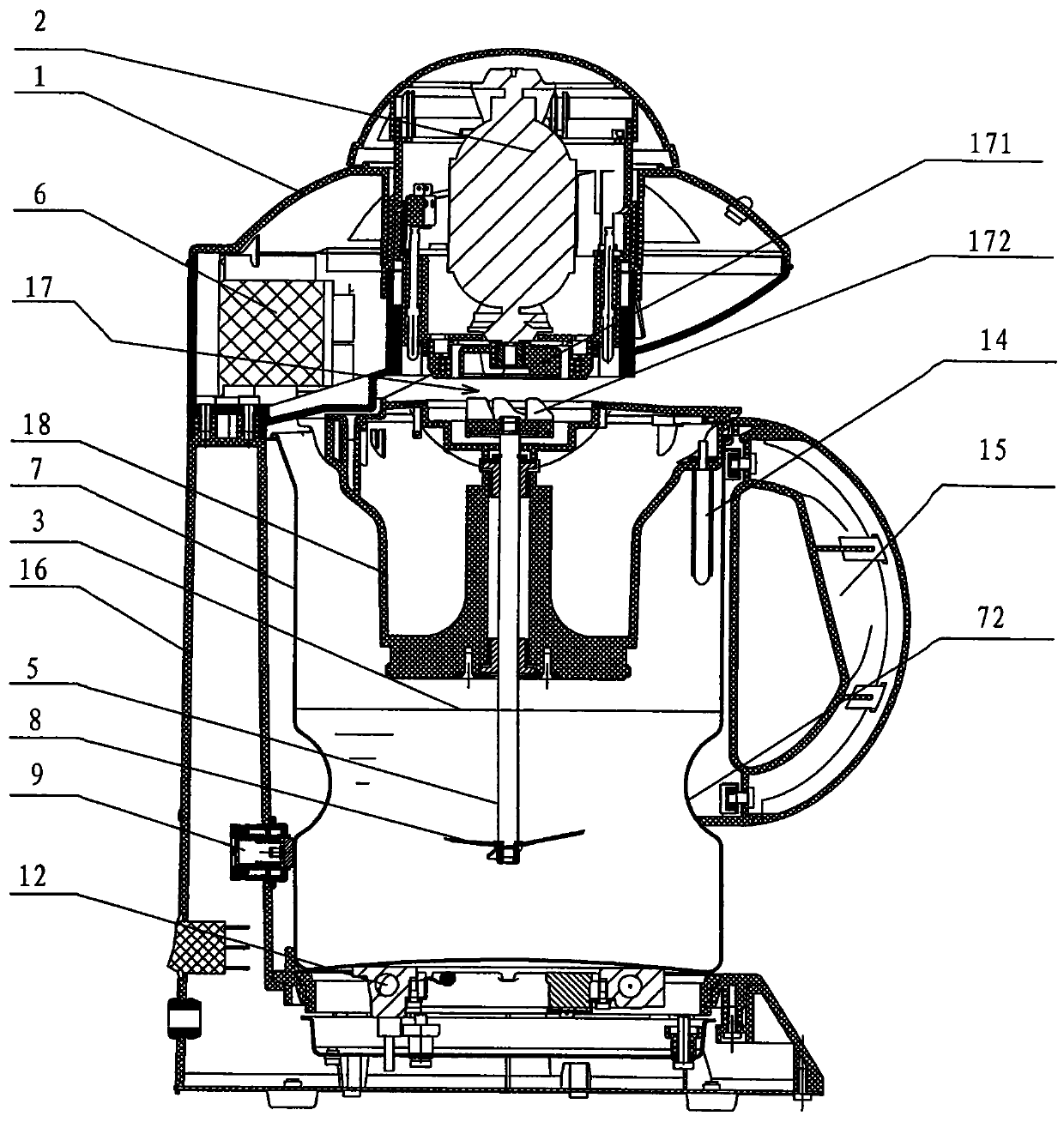 Household soya-bean milk maker