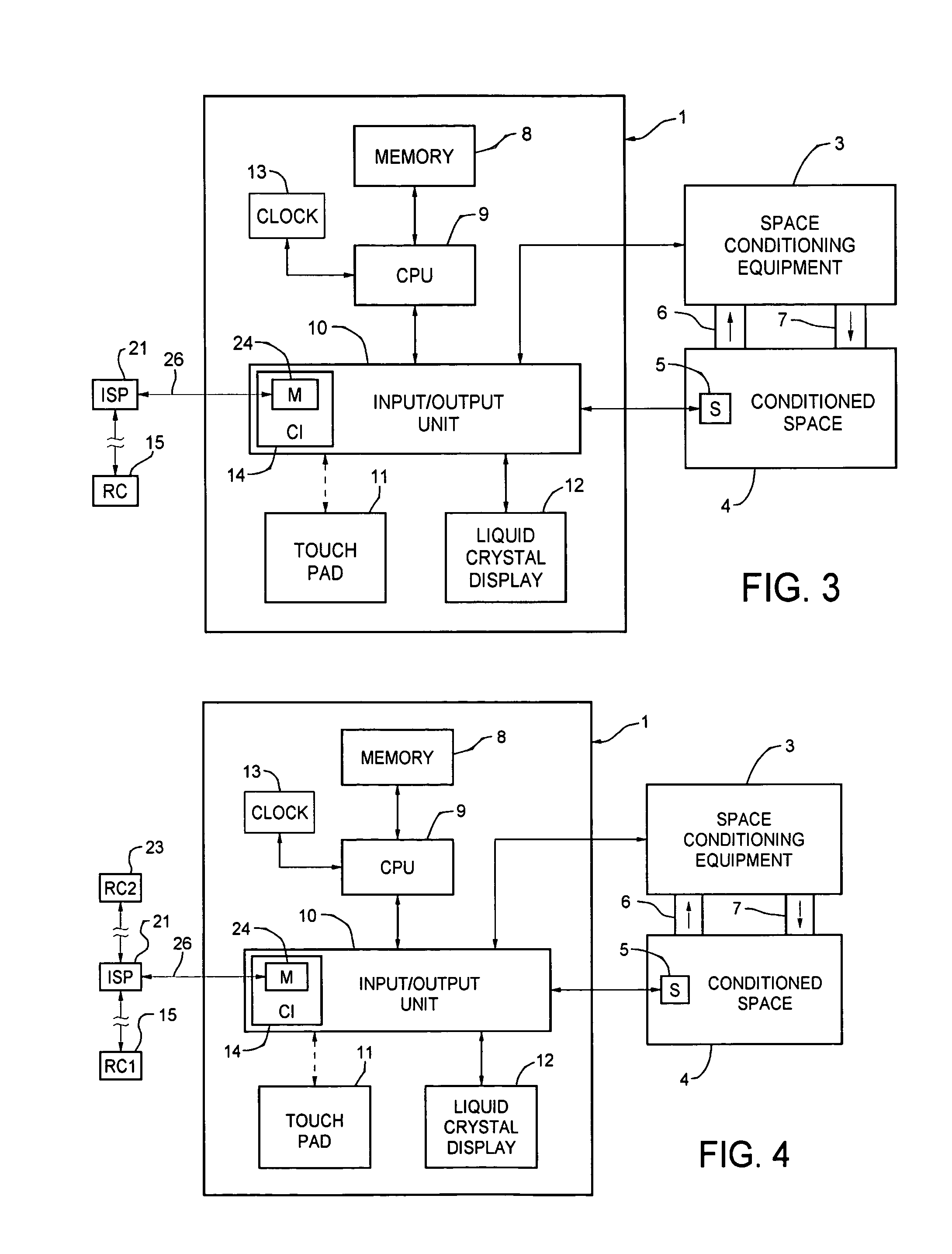 Thermostat system with touchscreen with user interfaces or operational algorithms via a remote correspondent