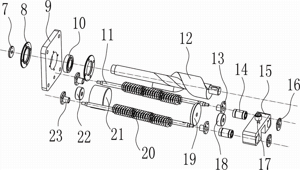 A core device for a revolving door in an access control system