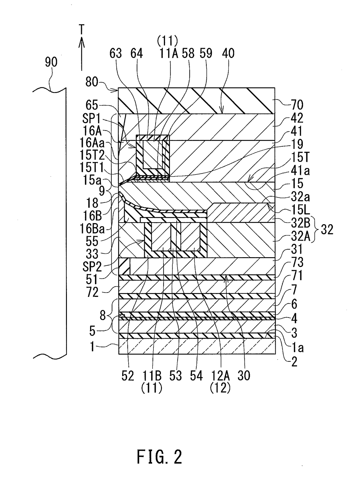 Magnetic head for perpendicular magnetic recording with a coil including a first winding portion of one turn and a second winding portion of less than one turn