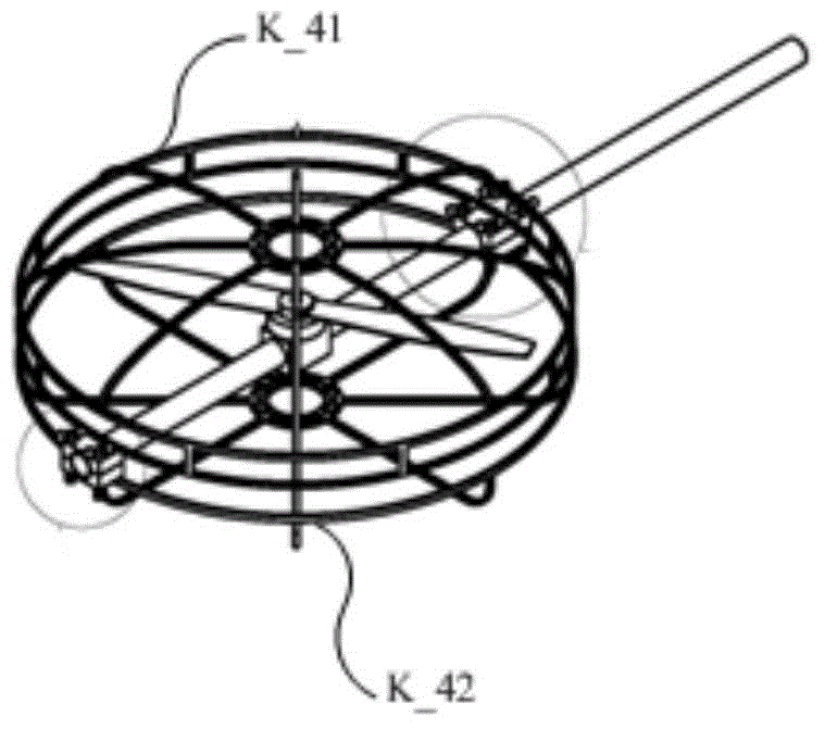 Multi-rotor-wing patrolling aircraft and power transmission line patrolling system