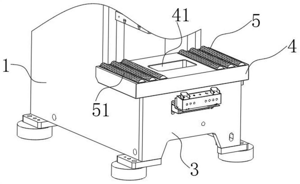 High-precision numerical control hydraulic punching machine