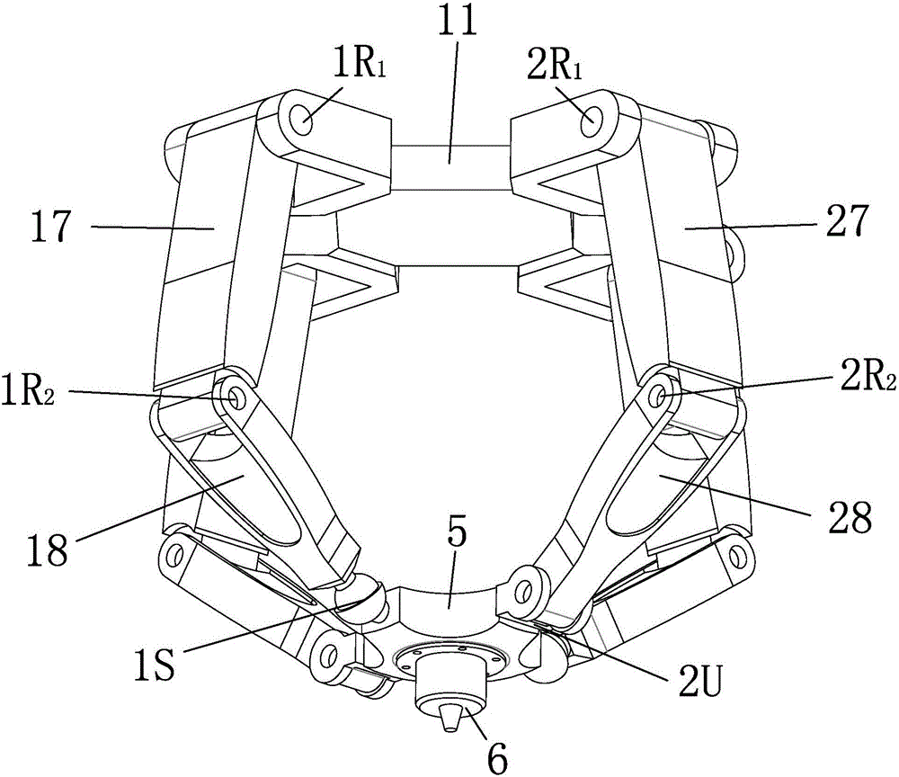 Redundant-driven friction stir welding parallel robot