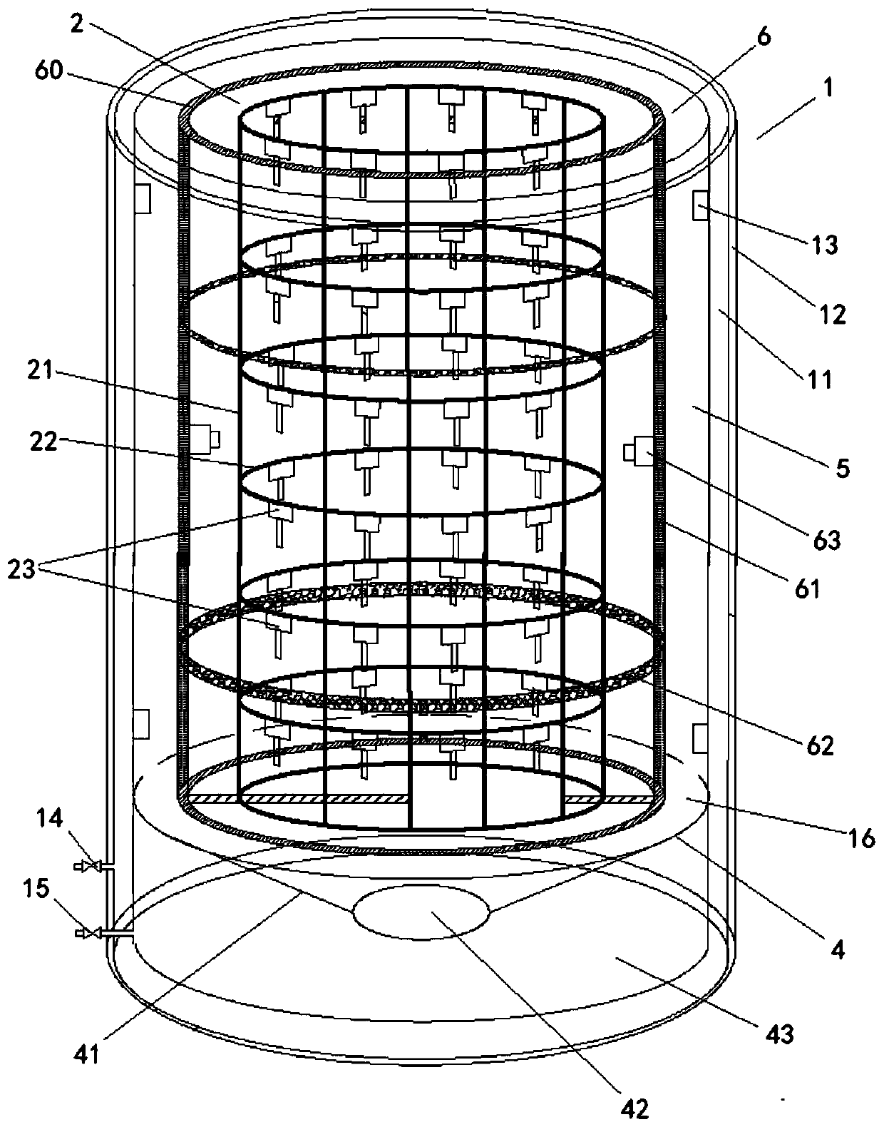 Sterilization oven capable of collecting internal temperature of enoki mushroom bottles