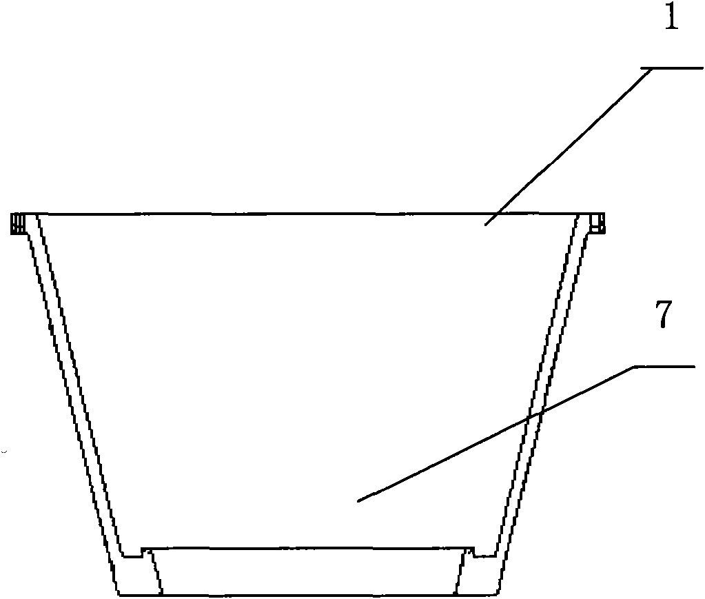 Method for increasing charging capacity of single crystal furnace