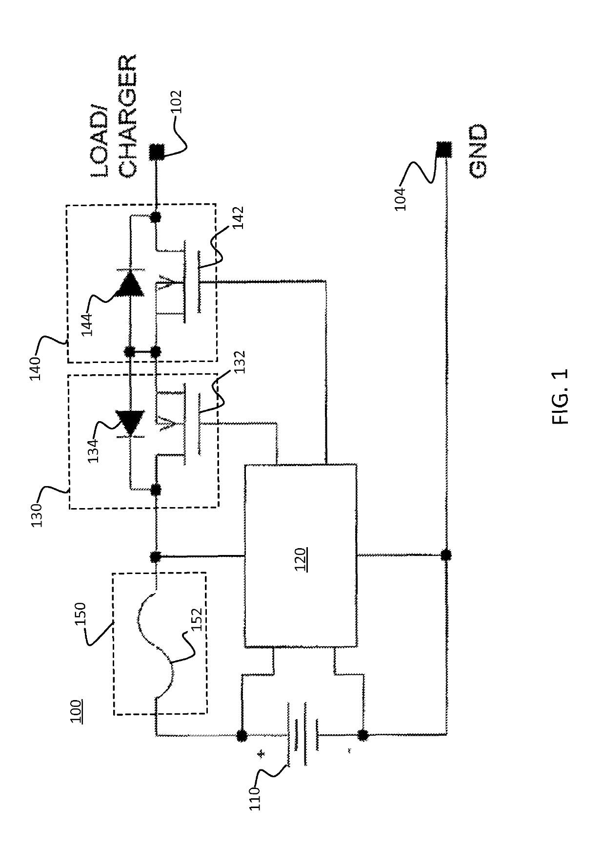 Secondary protection with permanent disable for a battery