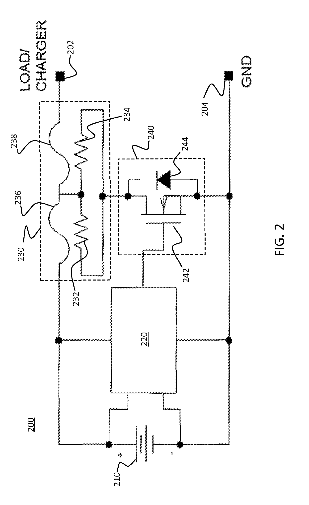 Secondary protection with permanent disable for a battery