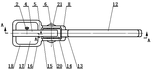 Cutting-open device suitable for cutting open chestnut shell notch at home