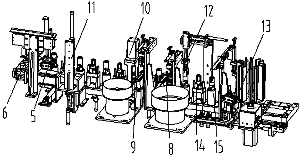 A fully automatic assembly production machine for motor stator