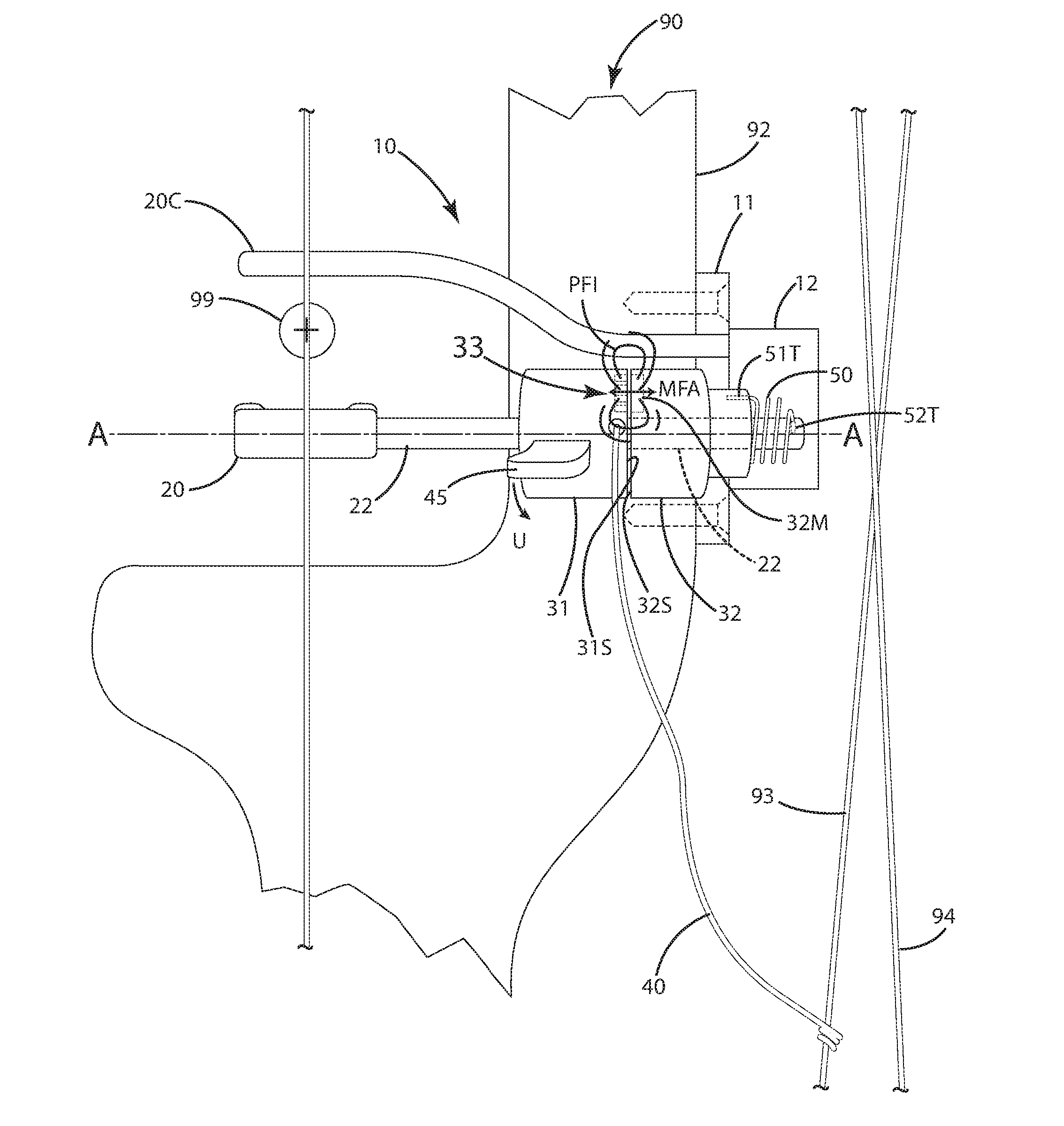 Magnetic drop-away arrow rest