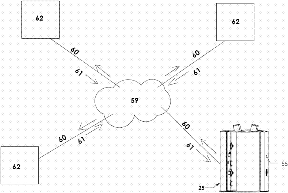 Automatic spraying program control system and automatic spraying device provided with system