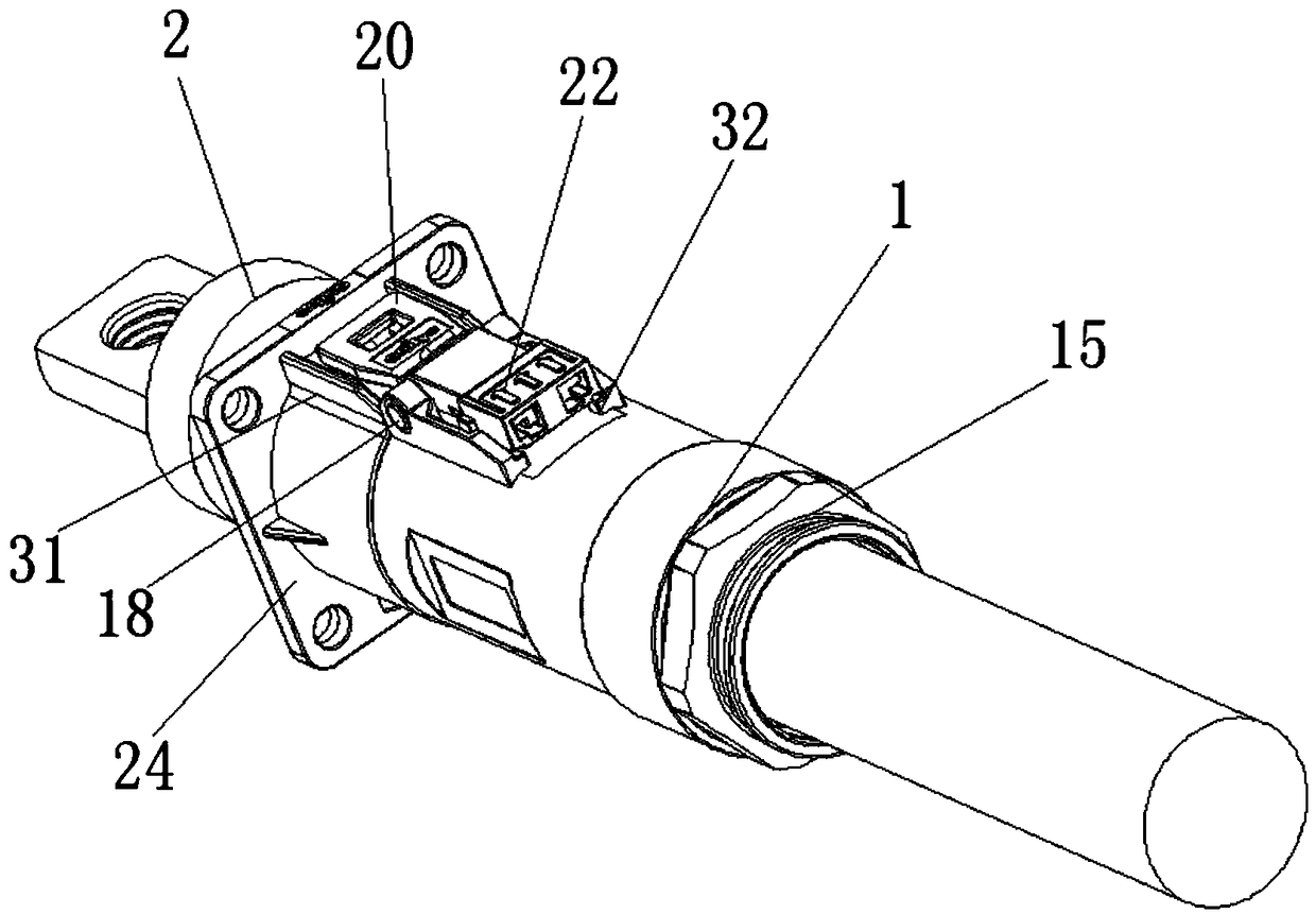 Single-core metal connector