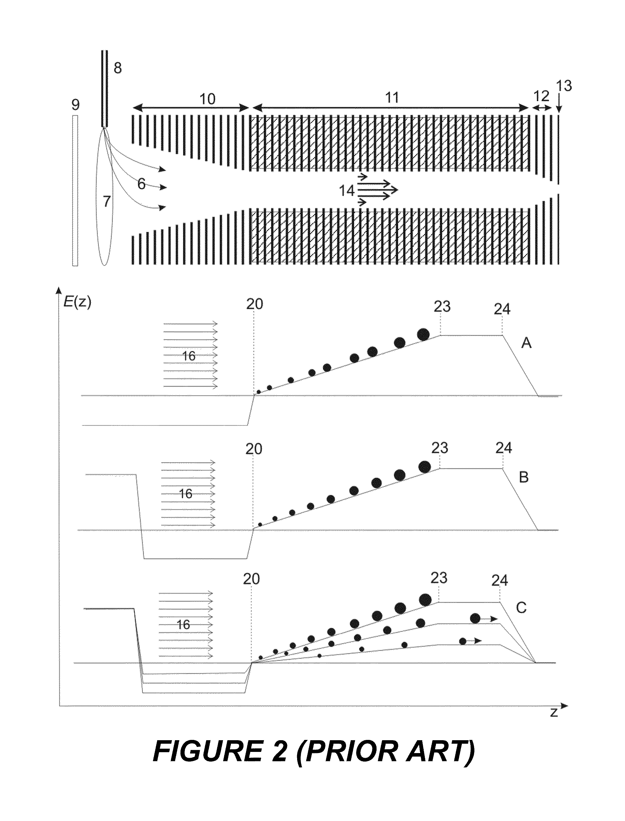 High duty cycle trapping ion mobility spectrometer