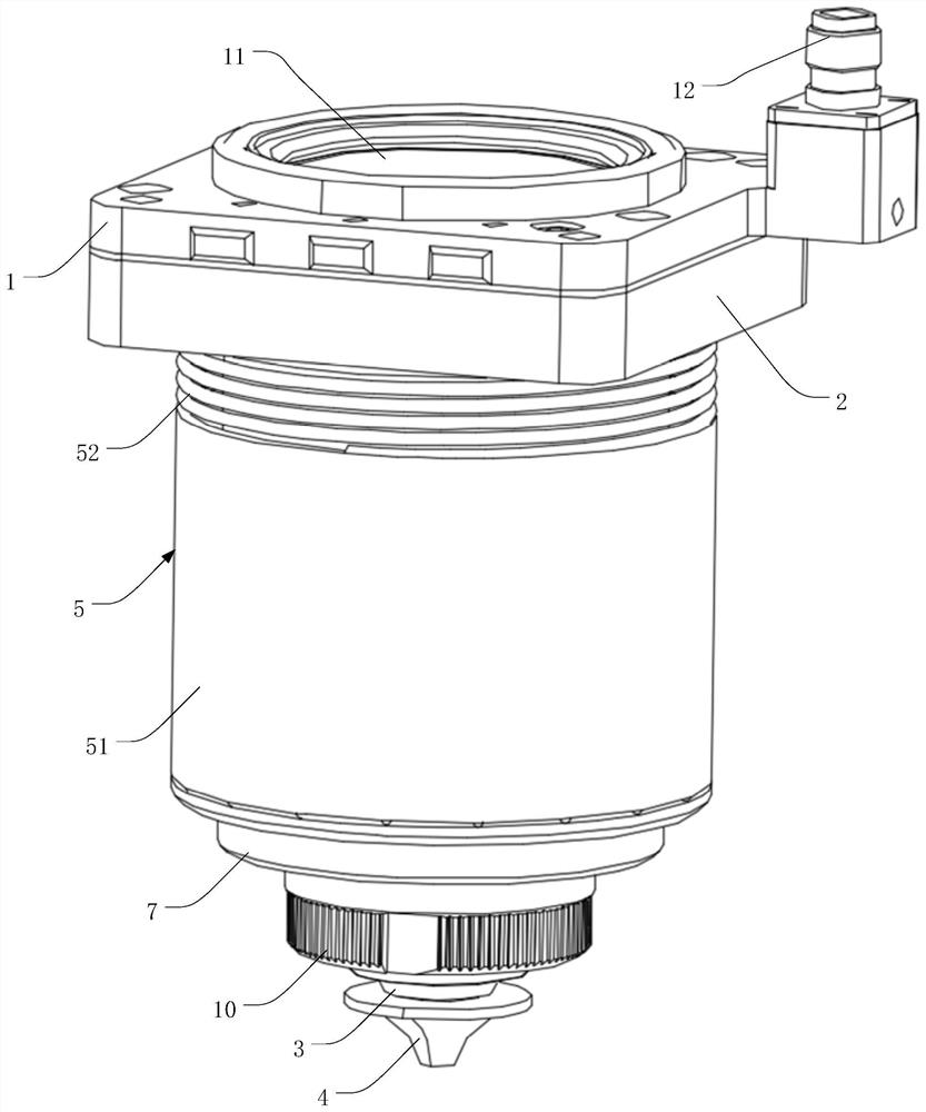 Capacitance sensing equipment and laser cutting head