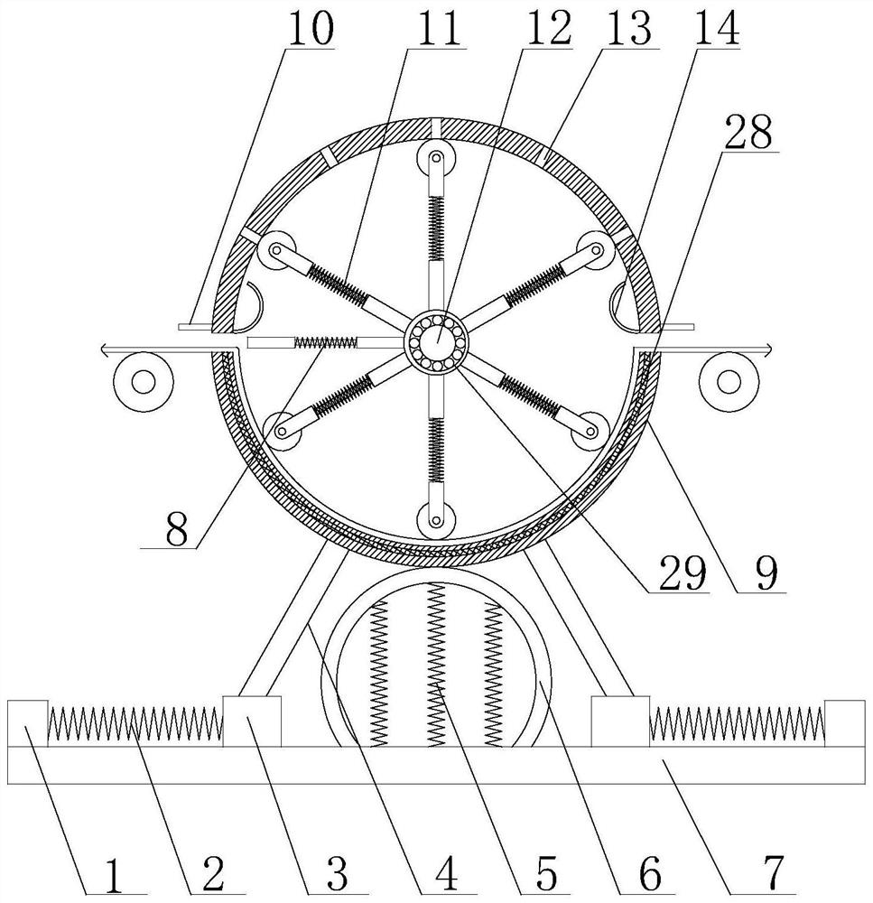 A drying device based on glass fiber cloth processing application