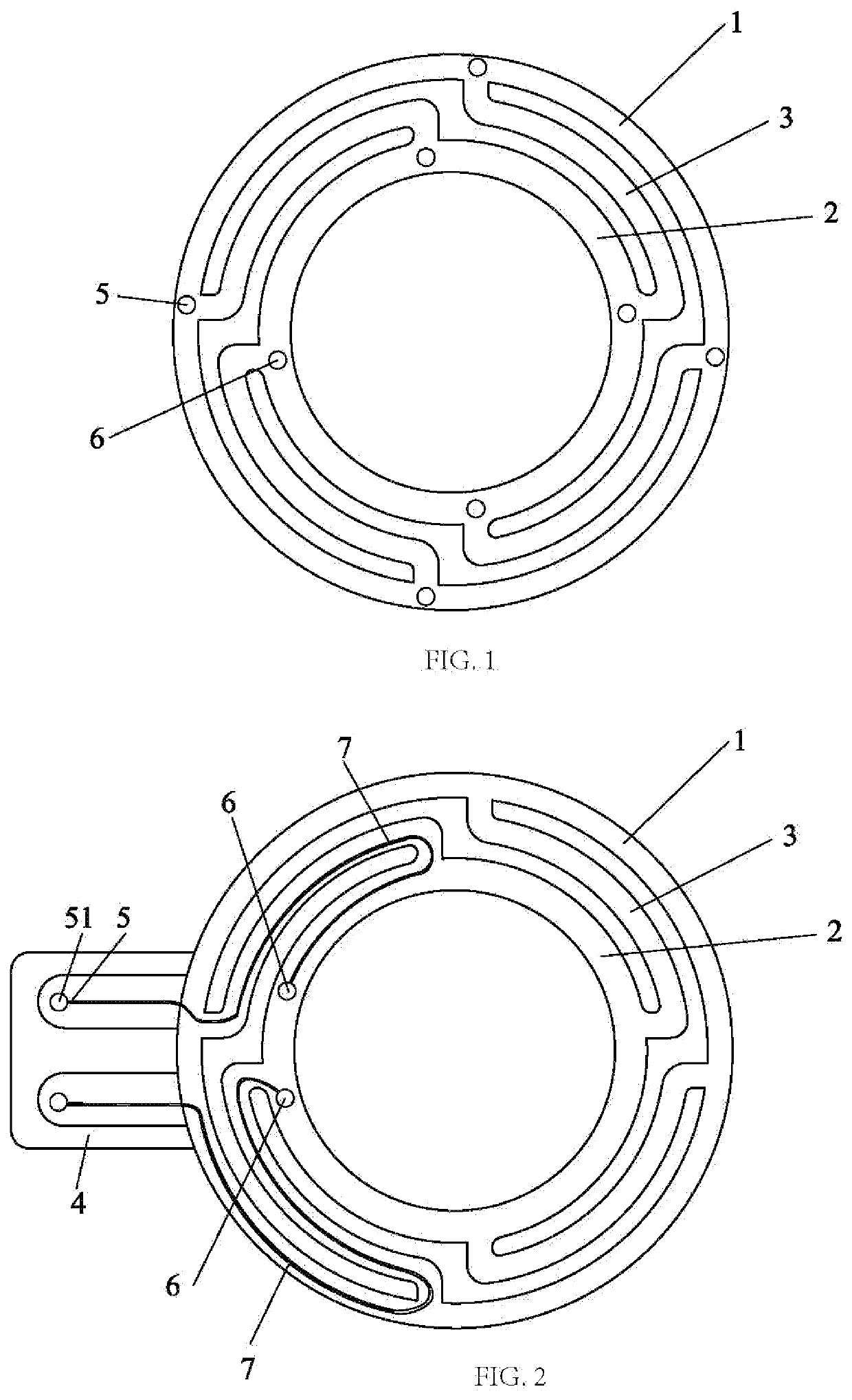 Conductive plane damper