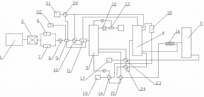 Technology for producing modified pitch by one-step heating