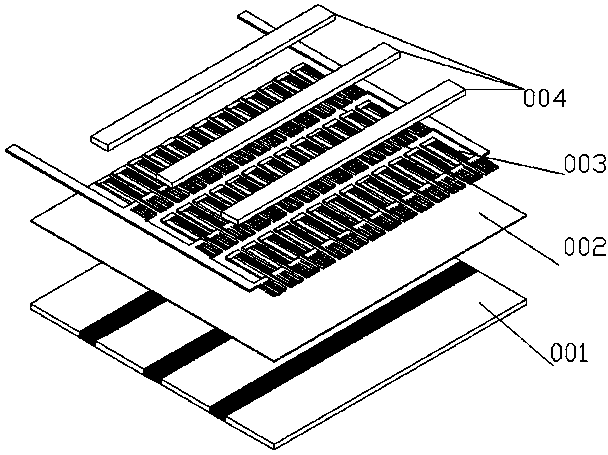 Planar flexible thermoelectric power generation structure