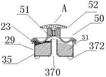 Driving pressure cavity and water kettle