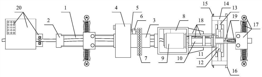 Oil-gas well water-locking mechanical induction plug removal device