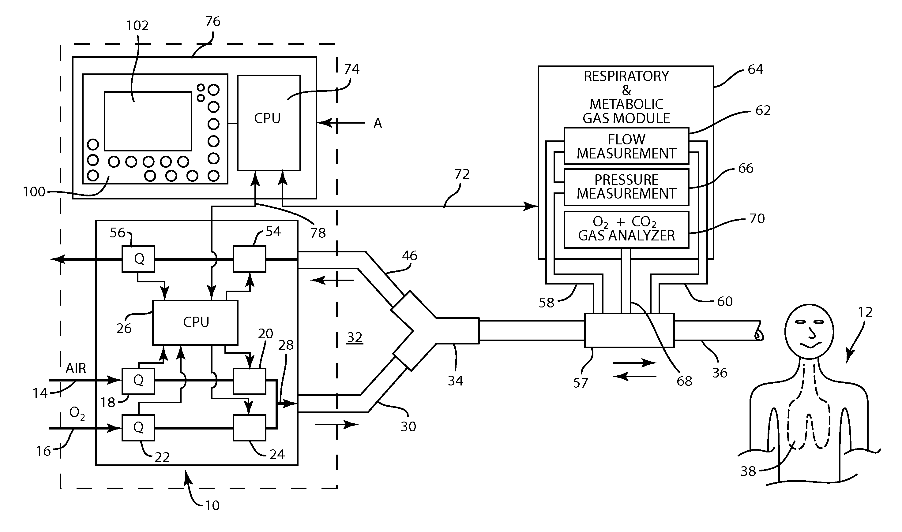 Apparatus and Method for Identifying FRC and PEEP Characteristics