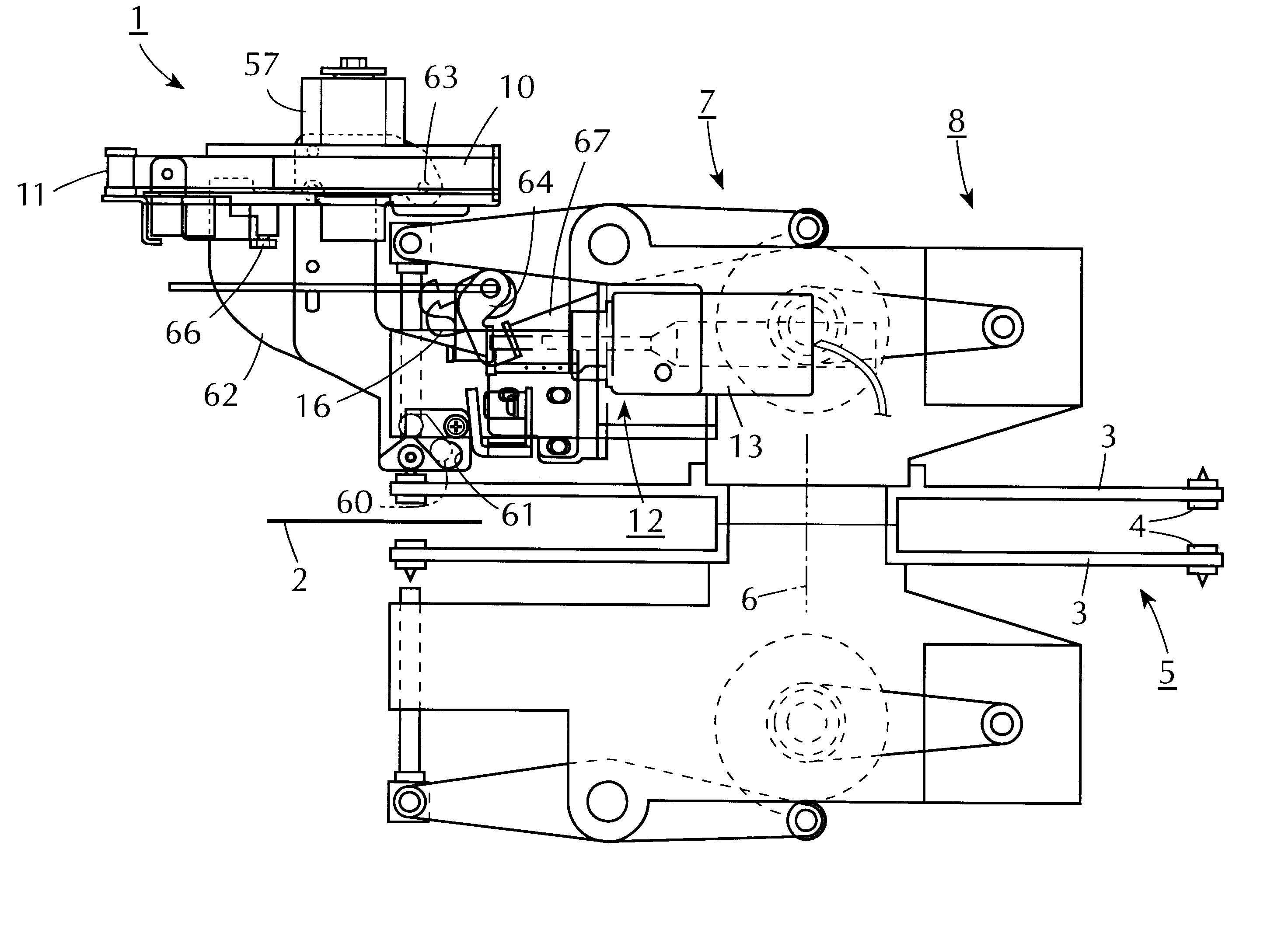 Marking press device for producing raised symbols with or without coloring