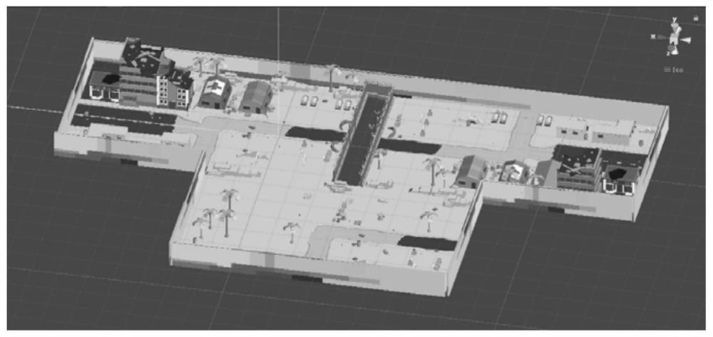 Augmented reality multi-agent cooperative confrontation implementation method based on reinforcement learning