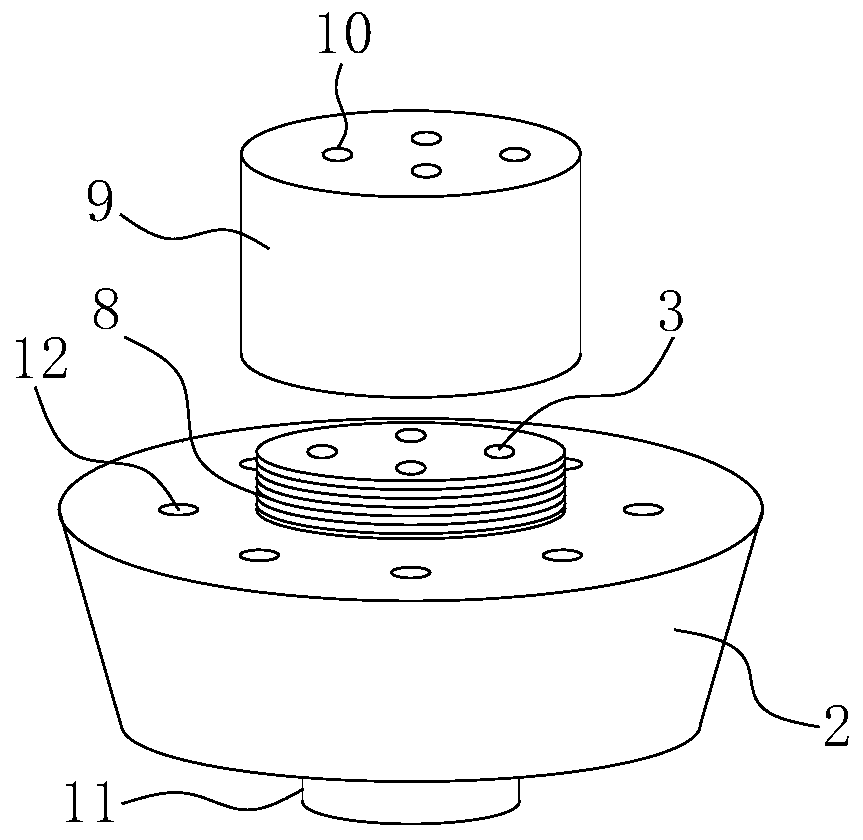 An anchor cable structure for slope control