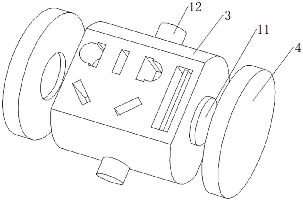 A magnetic-rotation-type electric shock-proof smart socket for children based on fingerprint recognition