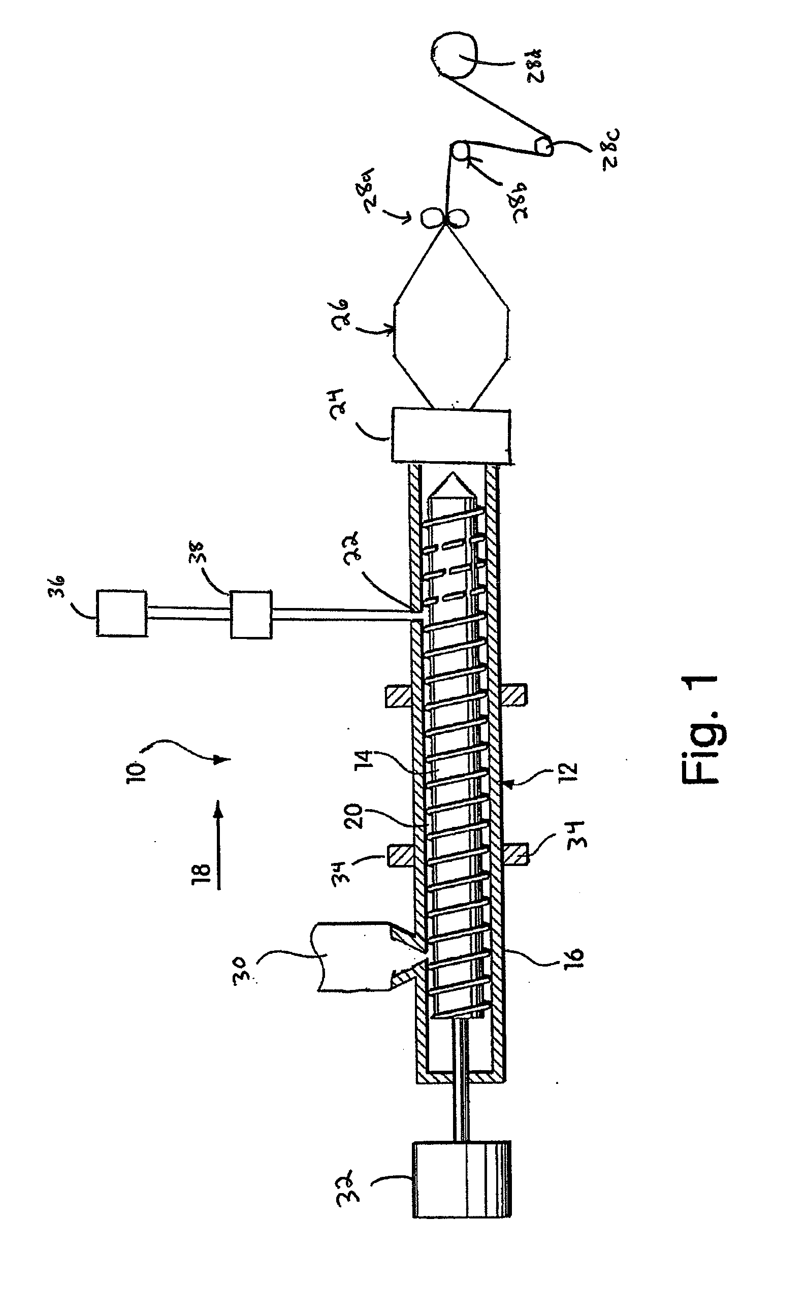 Method of forming blown polymeric foam film