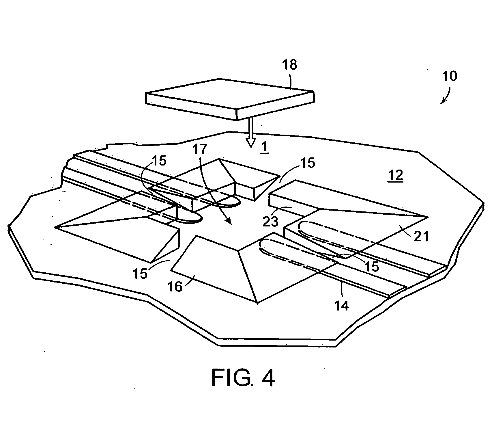 Semiconductor die positioning system and a method of bonding a semiconductor die to a substrate