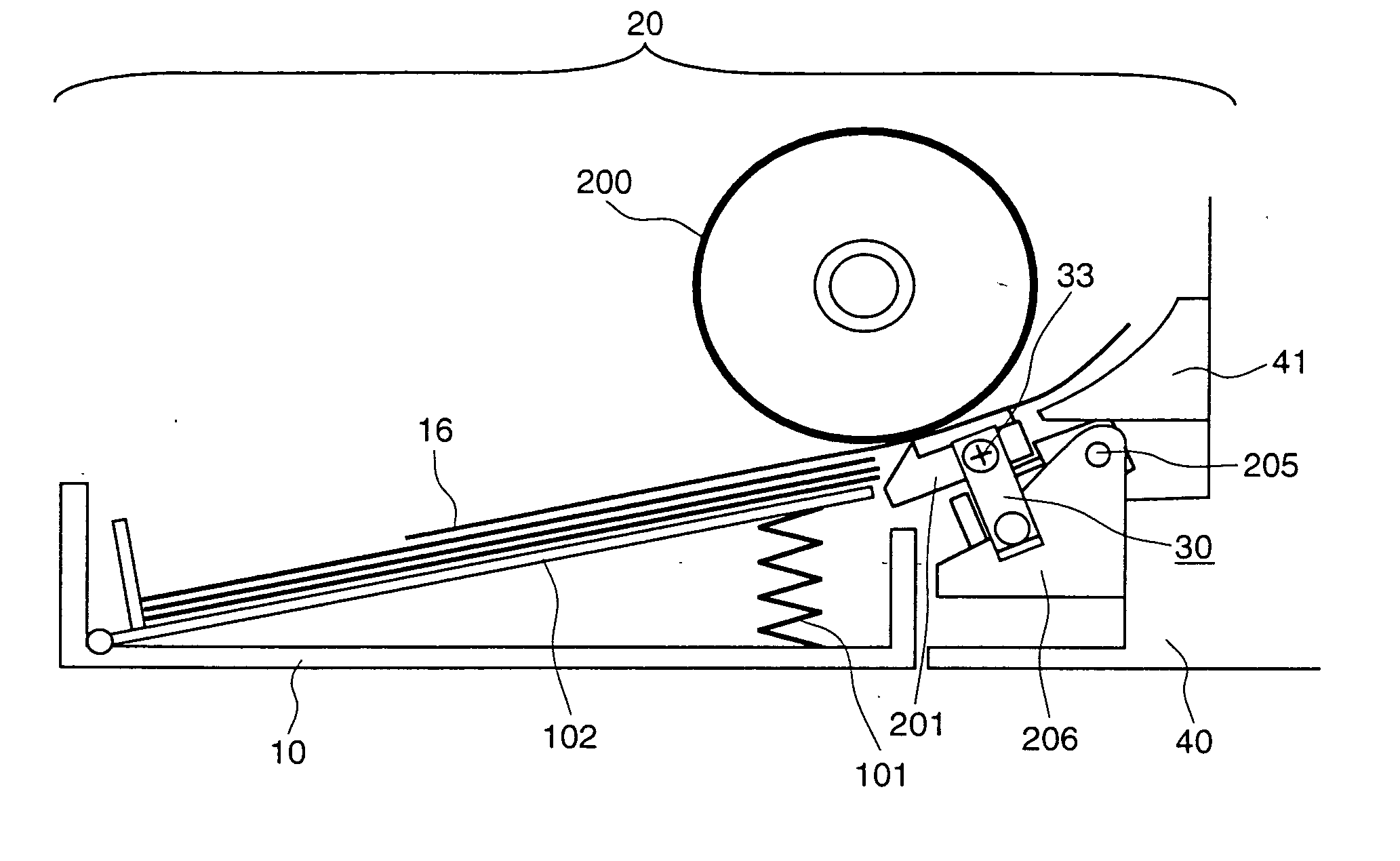 Paper feeder and an image forming apparatus equipped with the same