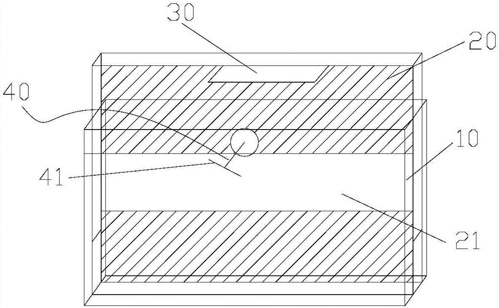 Dreg discharging device