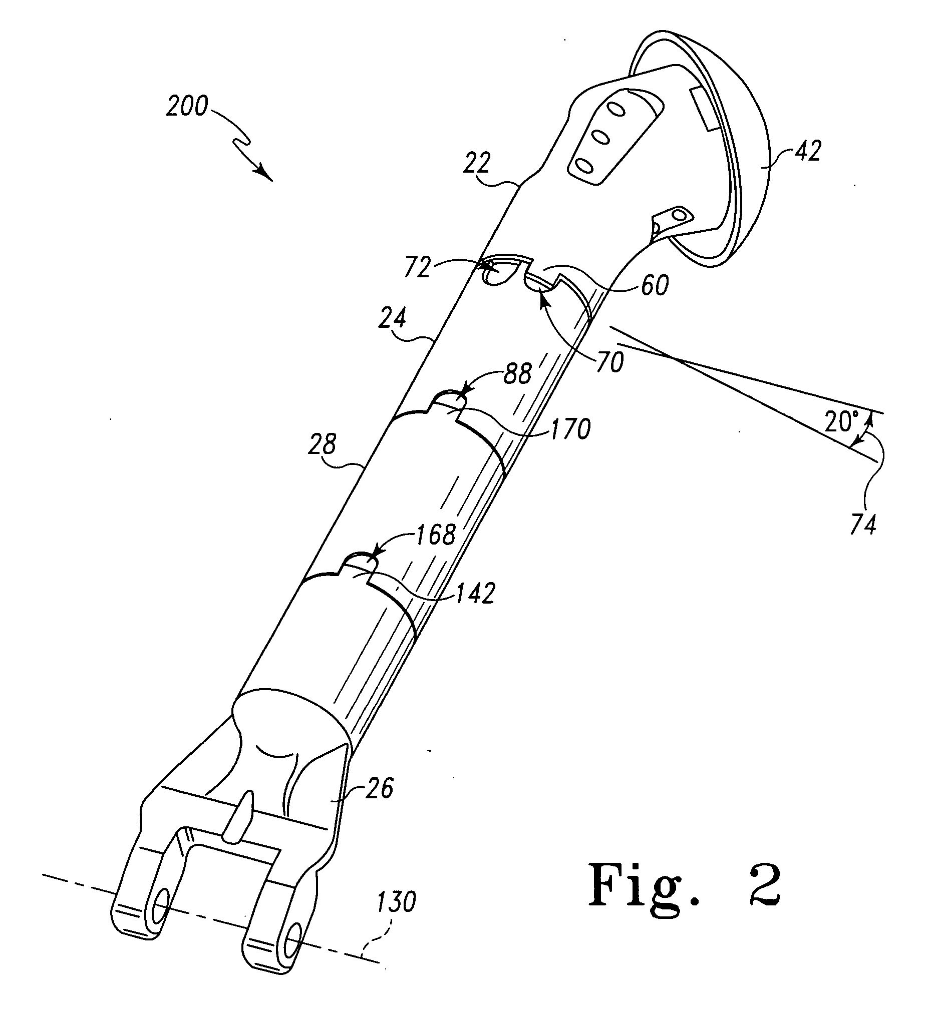 Modular long bone prosthesis for partial or total bone replacement