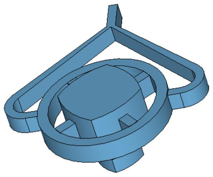 Dual-confocal waveguide gyrotron traveling wave tube input coupler based on coaxial resonant cavity structure