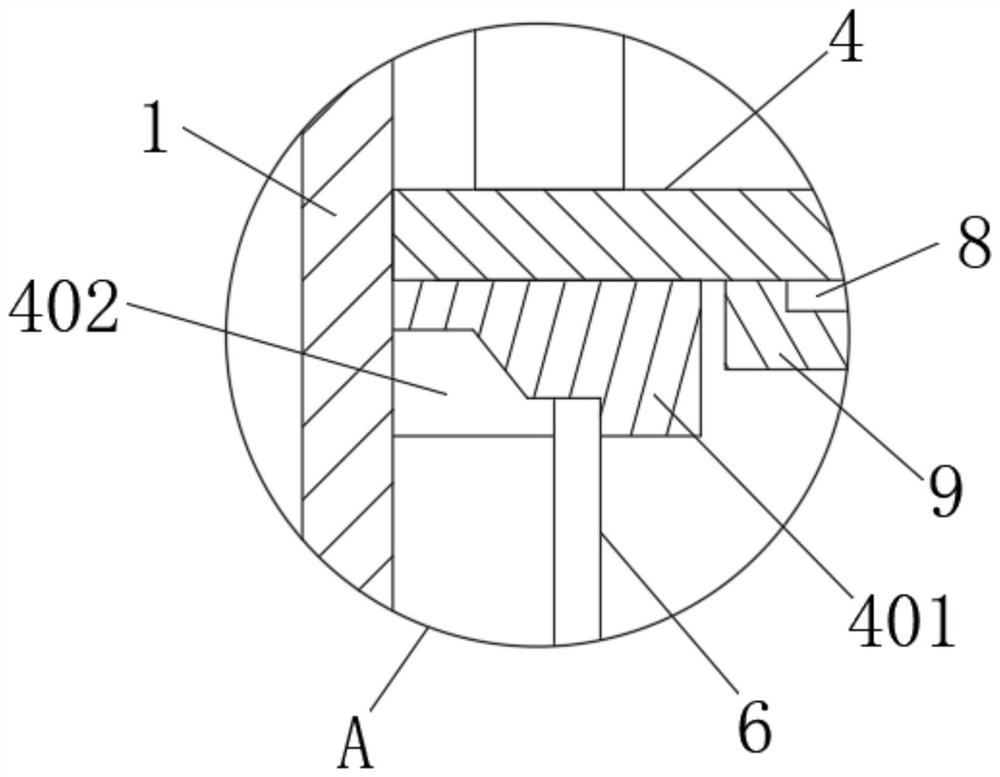 Rubber container airbag-type water hammer absorber for waterway pipe network