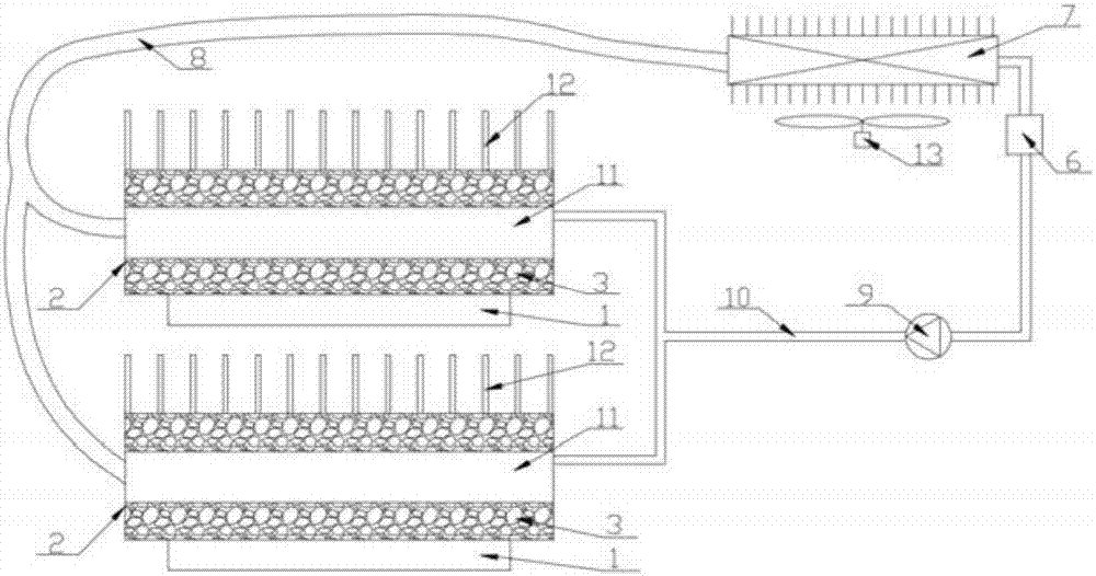 Active two-phase loop and phase change heat storage compound thermal control system