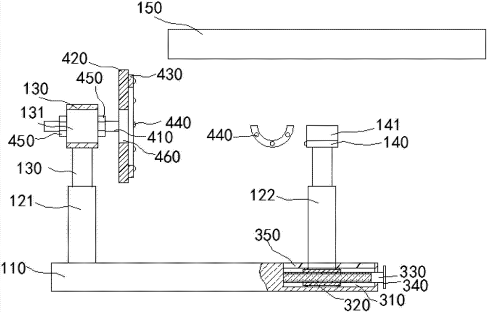 Cable unwinding rack